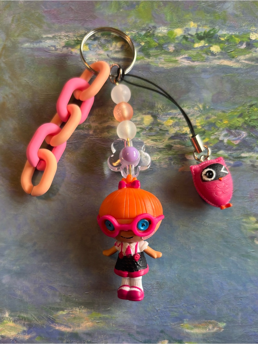 Handmade Mini Lalaloopsy keychain <3